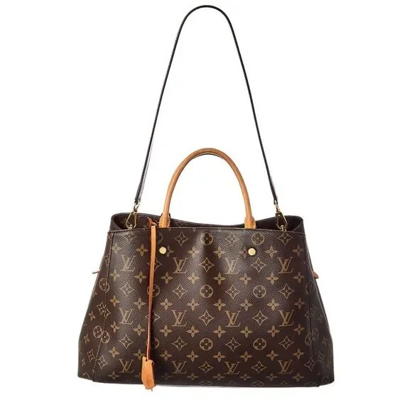 Louis Vuitton Brown Monogram Canvas Montaigne (Authentic Pre-Loved) - Picture 1 of 4